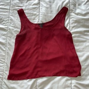 Cropped tank top